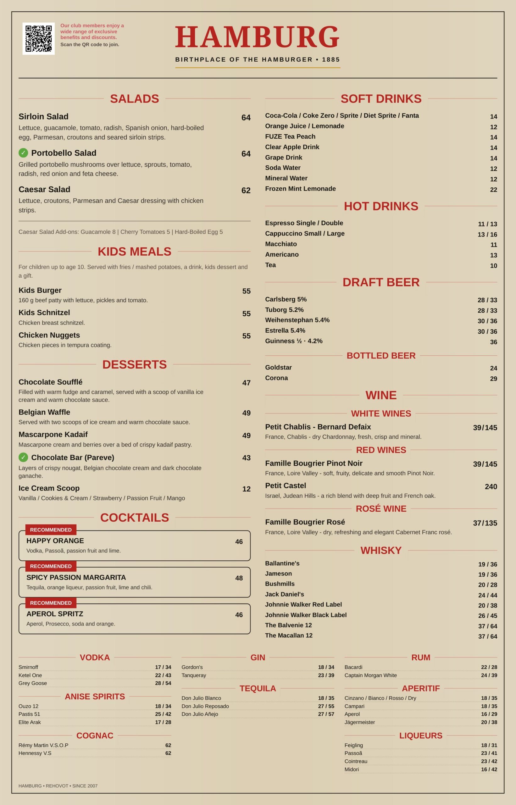 hamburg english menu 2 2026